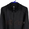 Vintage black Adidas Track Jacket - mens large