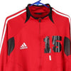 Vintage red Adidas Track Jacket - mens medium