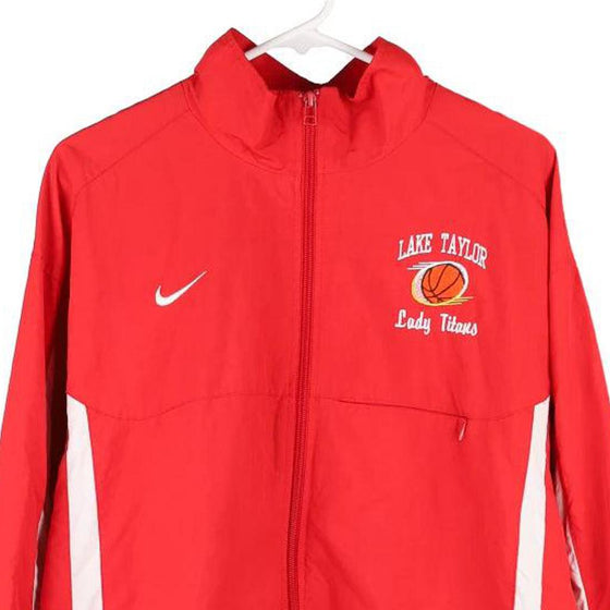 Vintage red Lake Taylor Nike Track Jacket - womens large