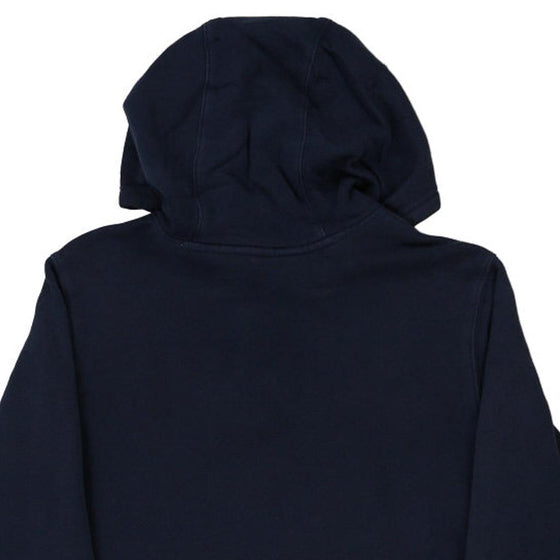 EDP Nike Hoodie - Small Navy Cotton Blend - Thrifted.com