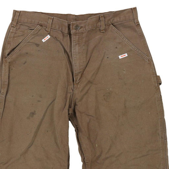 Vintage brown Carhartt Carpenter Trousers - mens 35" waist