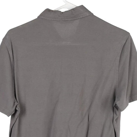 Vintage grey K-Way Polo Shirt - mens large