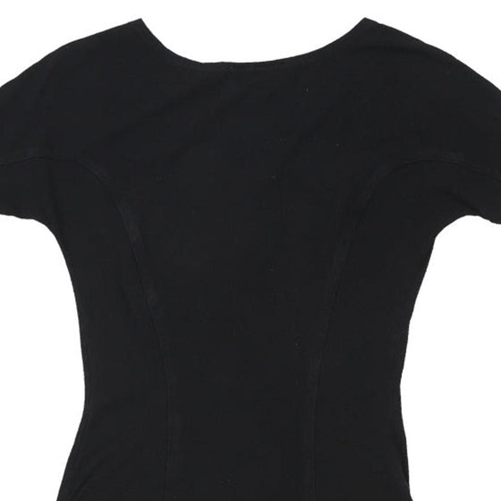 Vintage black Iceberg Jeans Bodycon Dress - womens x-small