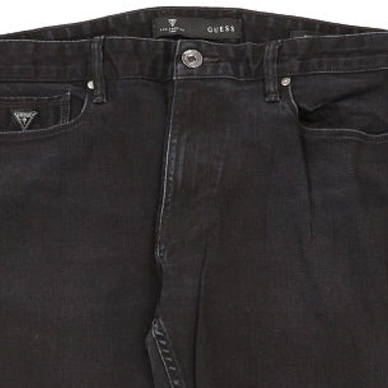 Vintage black Slim Tapered Guess Jeans - mens 38" waist