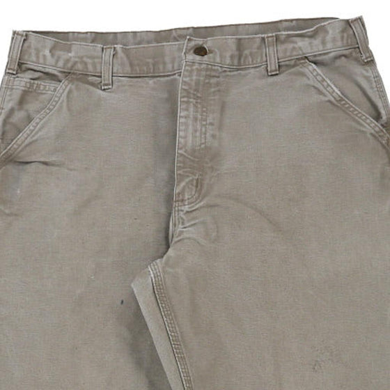 Vintage grey Carhartt Carpenter Jeans - mens 37" waist