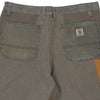 Vintage beige Rework Carhartt Carpenter Shorts - mens 36" waist