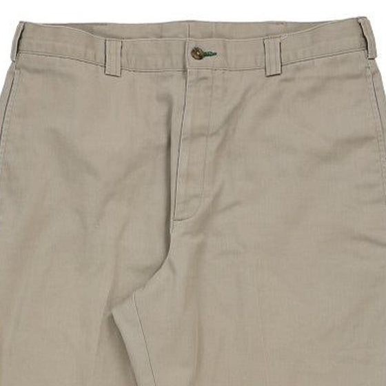 Vintage beige Tommy Hilfiger Trousers - mens 34" waist