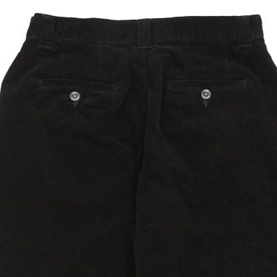 Vintage black Lee Cord Trousers - womens 29" waist