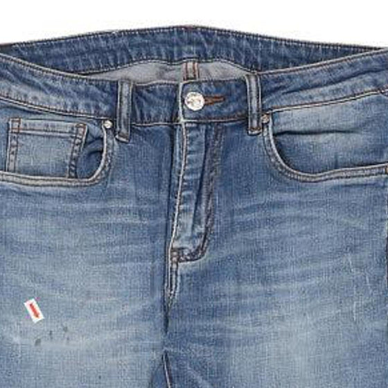 Vintage blue Bootleg Moschino Jeans - womens 30" waist