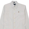 Vintage white Ralph Lauren Shirt - womens xx-small