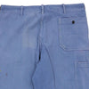 Vintage blue Unbranded Trousers - mens 34" waist