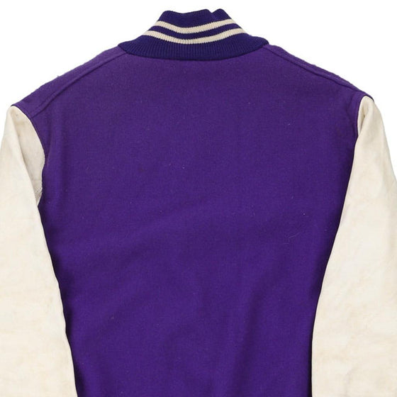 Vintage purple Nelson'S Varsity Jacket - mens small