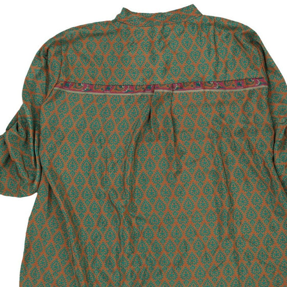 Vintage green Lone Blouse - womens large