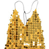 Vintage gold Unbranded Sequin Dress - womens medium