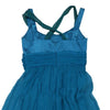 Vintage blue D Exterior Maxi Dress - womens large