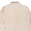 Vintage white Unbranded Flannel Shirt - mens large