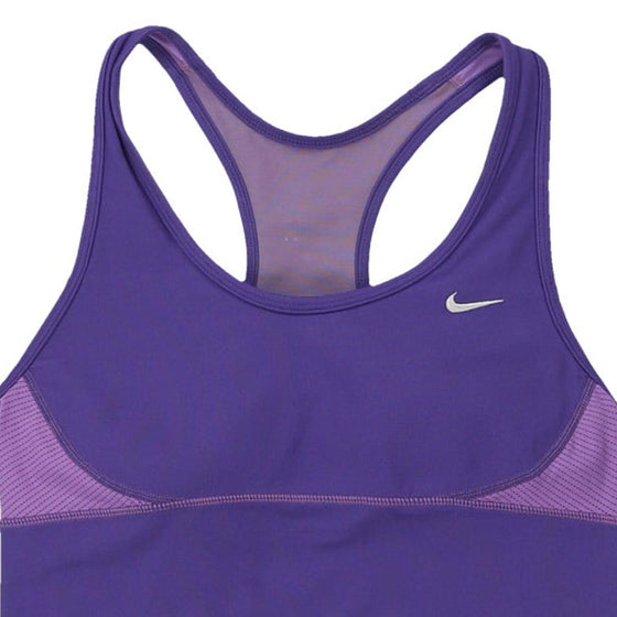 Vintage purple Nike Sports Top - womens medium