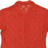Vintage orange Unbranded Short Sleeve Shirt - womens medium