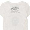 Vintage white Harley Davidson T-Shirt - womens medium