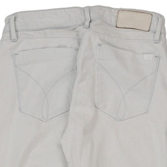 Calvin Klein Jeans Jeans - 28W UK 6 White Cotton