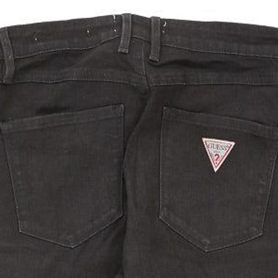 Vintage black 1981 Power Skinny Guess Jeans - womens 28" waist