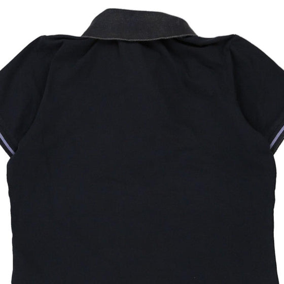 Conte Of Florence Polo Shirt - Small Navy Cotton - Thrifted.com