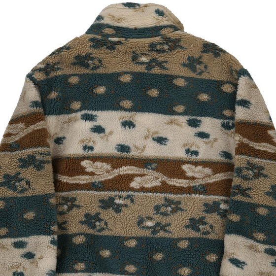 Unbranded Fleece Jacket - XL Multicoloured Polyester - Thrifted.com