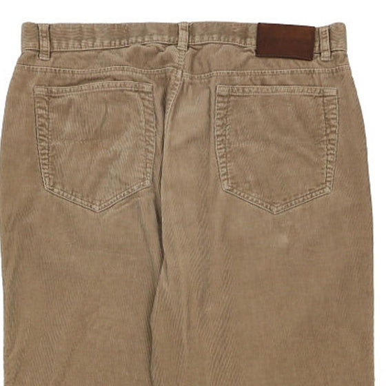 Vintage brown Calvin Klein Cord Trousers - mens 35" waist