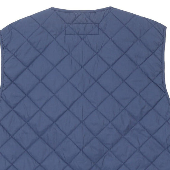 Americanino Vest - Large Blue Nylon - Thrifted.com