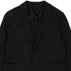 Conbipel Blazer - Large Black Wool Blend - Thrifted.com