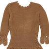 Vintage brown Unbranded Dress - womens medium