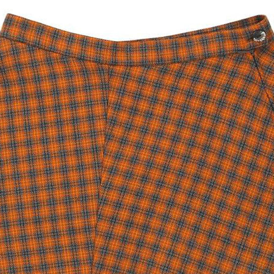 Vintage orange Orsay Mini Skirt - womens 30" waist