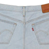 Vintage blue 501 Levis Denim Shorts - womens 34" waist