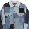 Vintage blue Rework Levis Denim Jacket - mens small