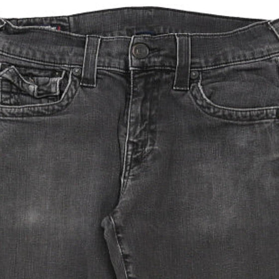 Vintage grey Ricky True Religion Jeans - mens 26" waist