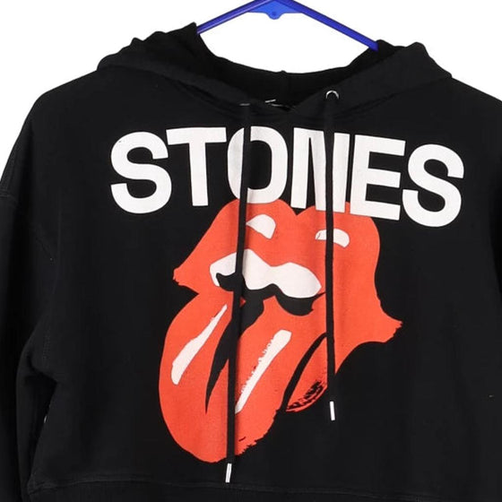 Vintage black The Rolling Stones Stones Hoodie - womens small