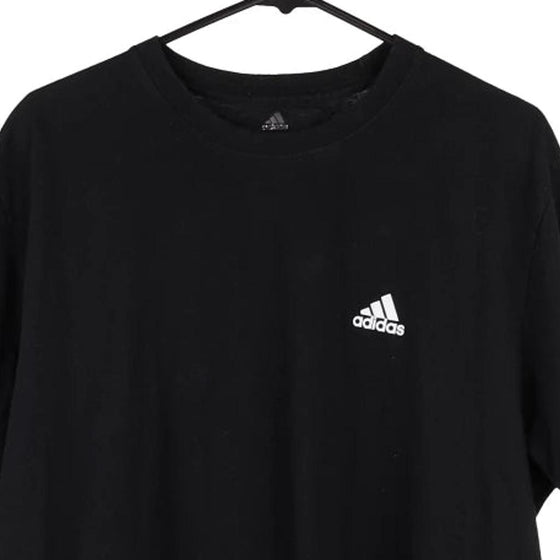 Vintage black Adidas T-Shirt - mens xx-large