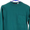 Vintage green Splash Sport Long Sleeve T-Shirt - womens small