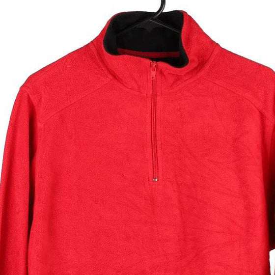 Vintage red Beverly Hills Polo Club Fleece - mens medium