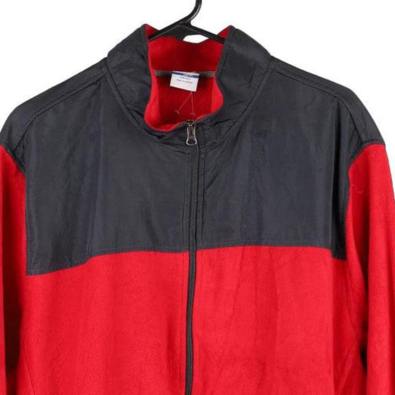 Vintage red Starter Fleece - mens xx-large