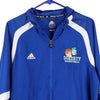 Vintage blue Doherty Basketball Adidas Jacket - mens medium