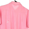 Vintage pink Bootleg Lacoste Polo Shirt - mens small