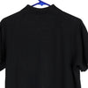 Vintage black Bootleg Lacoste Polo Shirt - mens large