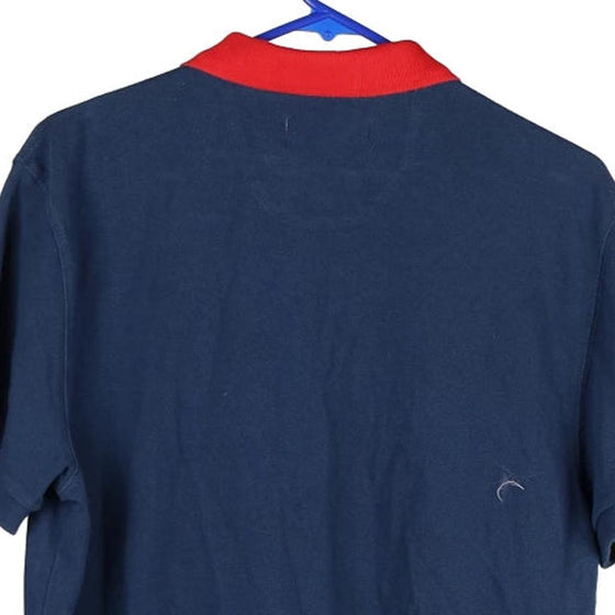 Vintage navy Bootleg Fred Perry Polo Shirt - mens medium