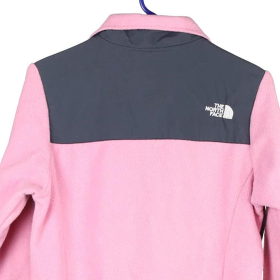Vintage pink Bootleg The North Face Fleece Jacket - womens small