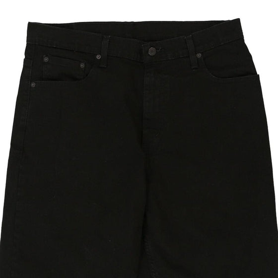 Vintage black 569 Levis Denim Shorts - mens 34" waist