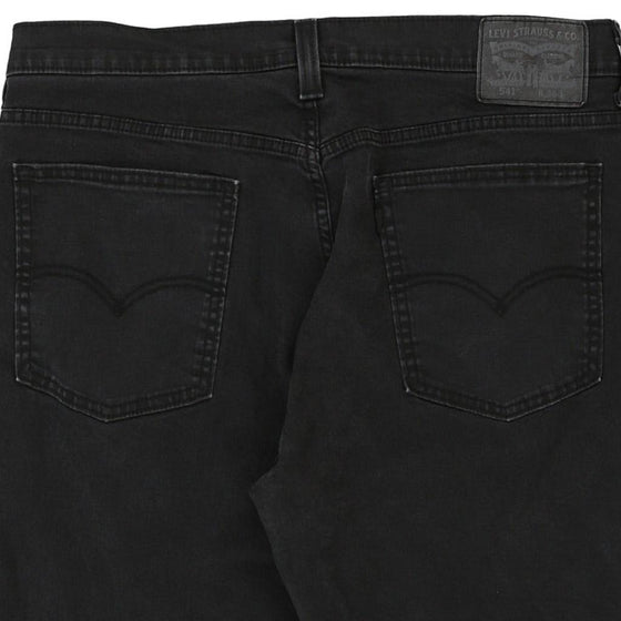 Vintage black 541 Levis Denim Shorts - mens 36" waist