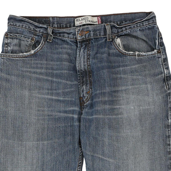Vintage blue 559 Levis Denim Shorts - mens 36" waist