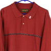 Vintage red Timberland Polo Shirt - mens x-large