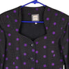 Options Blazer - Medium Black Cotton - Thrifted.com